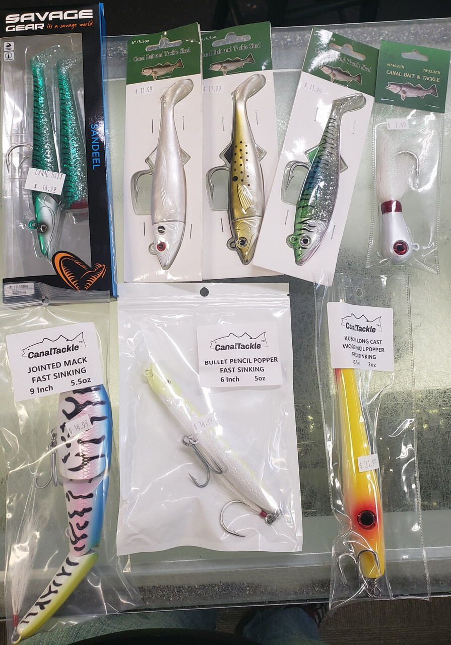 Best Lures for the Cape Cod Canal Best Lures for the Cape Cod Canal
